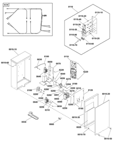 Transfer Switch - Enclosure Diagram and Parts List for 071232-00  Briggs and Stratton Generator